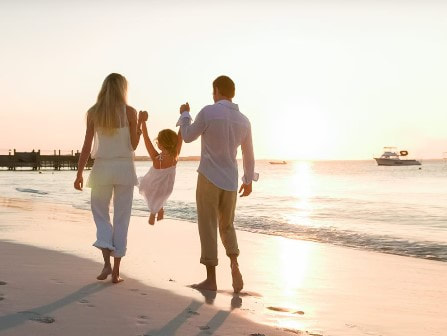 Family at Beaches Turks and Caicos