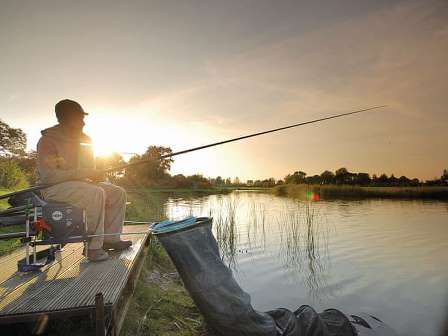 Fishing at Tydd St Giles