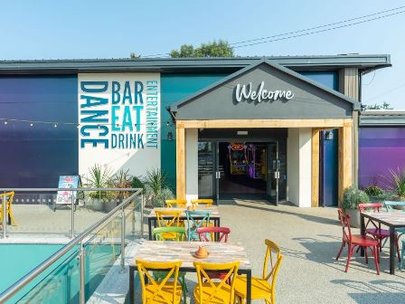 Clubhouse at Golden Sands Holiday Park in Devon