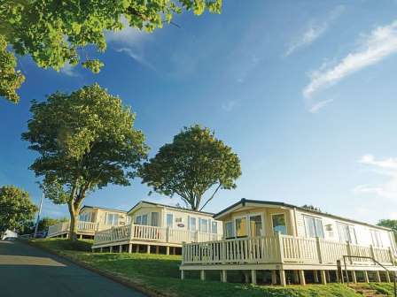 Caravans at Devon Bay Holiday Park