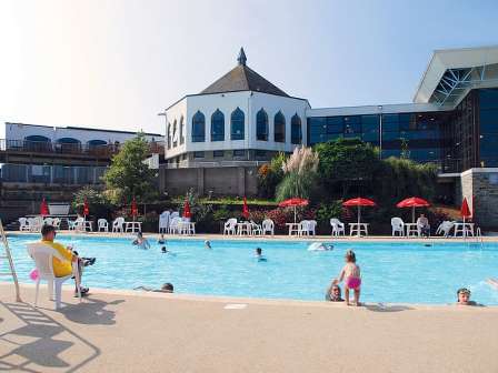 Swimming pool at Devon Bay Holiday Park