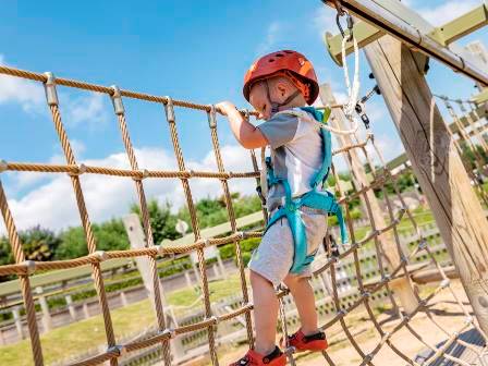 Haven Devon Cliffs climbing playground