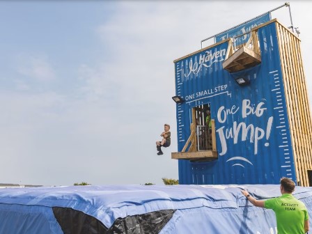 The Jump at Haven Devon Cliffs