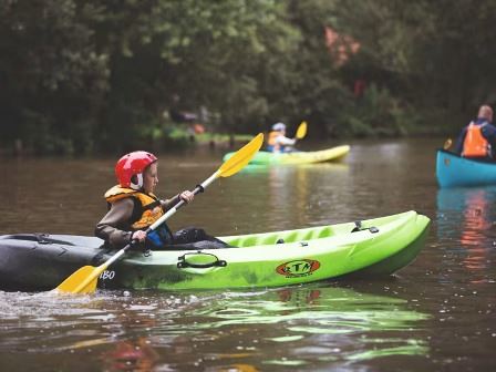 Kayaking at Haven Primrose Valley Holiday Park