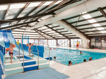 Swimming pool at Wild Duck holiday park