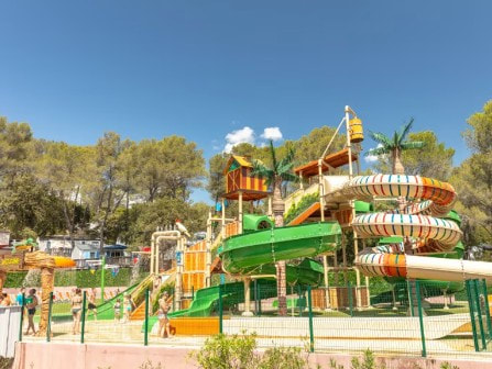 Holiday Green Campsite waterslides