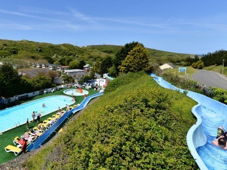 Indoor swimming pool at Haven Greenacres Holiday Park