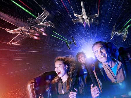 Hyperspace Mountain at Disneyland Paris