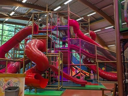 Baluba indoor play at Center Parcs Erperheide in Belgium