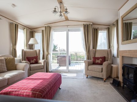 Away Resorts Indulgent Caravan interior