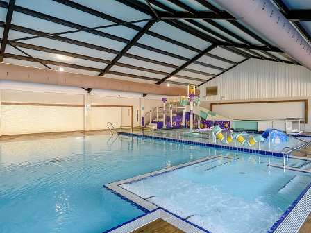 Swimming pool at Ladram Bay Holiday Park