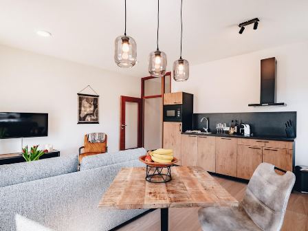 Inside apartment at Landal Alpen Residences Clofers Rattendorf