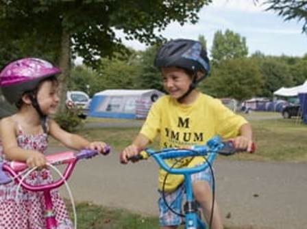 Landguard campsite on the Isle of Wight