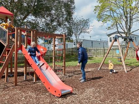 Playground at Landguard Holiday Park Isle of Wight