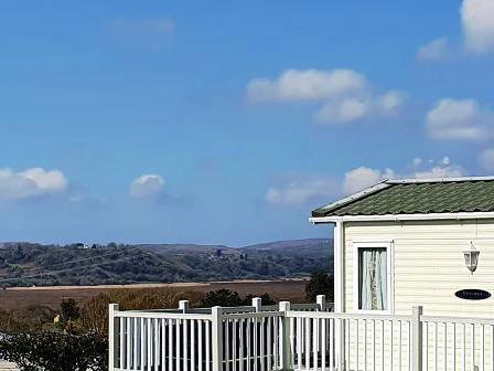 Lodge at Llanrhidian Holiday Park in Swansea