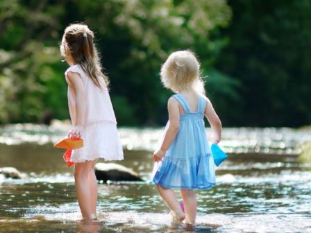 River at Lowther Holiday Park