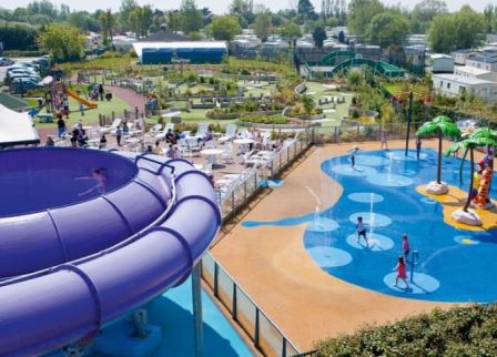 Swimming pool at Marton Mere Camping and touring Holiday Park