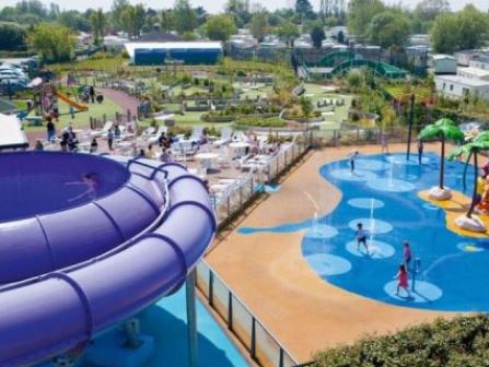 Swimming pool at Marton Mere Holiday Park