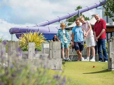 Minigolf at Marton Mere in Blackpool