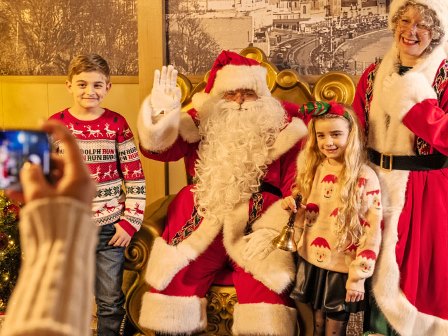 Meet santa at Parkdean Resorts Winter Wonderland