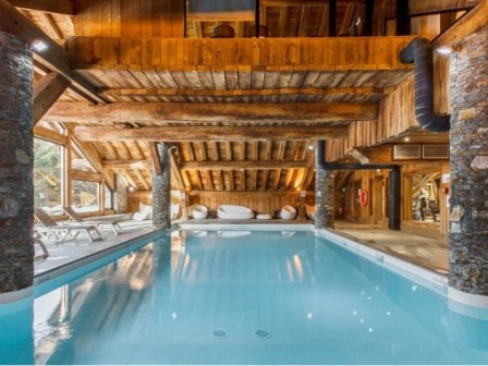 Les Fermes de Meribel swimming pool