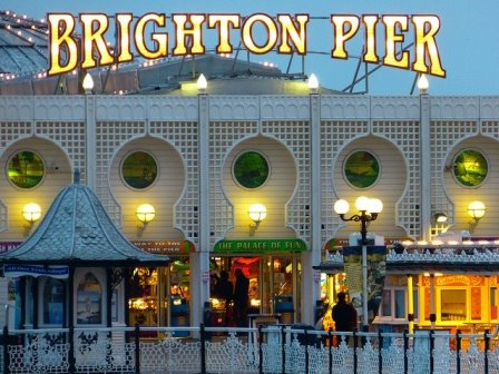 Brighton Pier sign