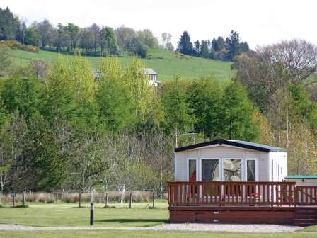 Caravans at Nethercraig Holiday Park