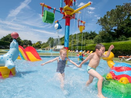 Newquay Holiday Park splash pool