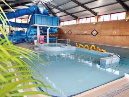 Swimming pool at dog friendly oakdene forest park