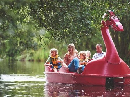 Pedalo at Haven Hafan y Mor Holiday Park 