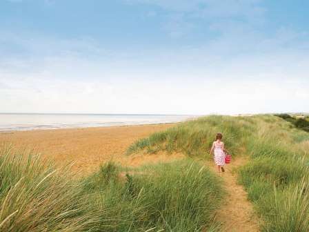 Beach near Heachem Beach Holiday Park