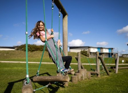 Adventure playground at Retallack Resort and Spa