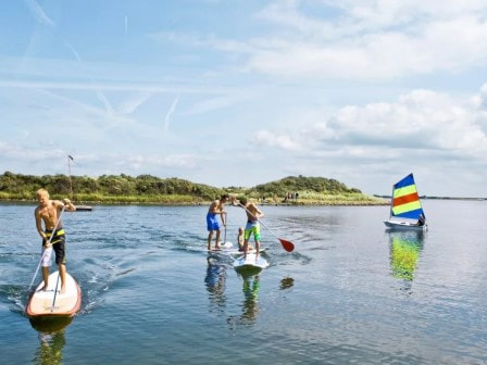 Paddleboarding at Center Parcs Port Zelande 