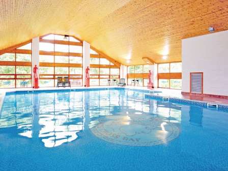 Swimming pool at White Cross Bay Holiday Park