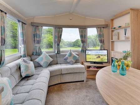 New caravan at Whitley Bay Caravan Holiday Park