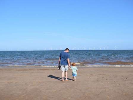 Beach at Richmond Holiday Centre