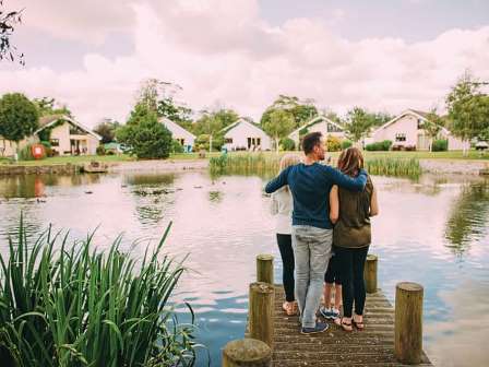 Lake view at Ribby Hall Village