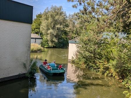 Water ride at Center Parcs Erperheide in Belgium