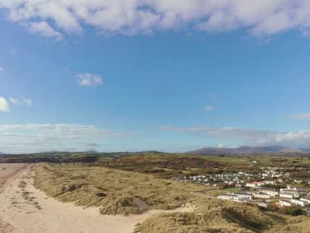 Sand dunes at Haven Greenacres Holiday Park