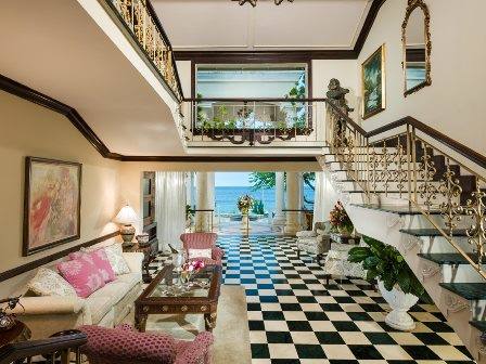 Sandals Royal Plantation interior staircase