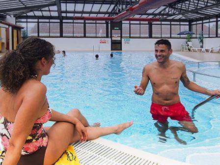 Swimming pool at Sandy Glade Holiday Park