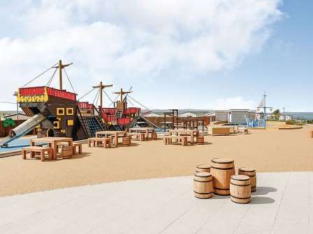 Playground at Sandymouth Resort