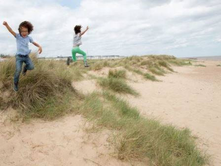 Family at Haven Seashore Holiday Park