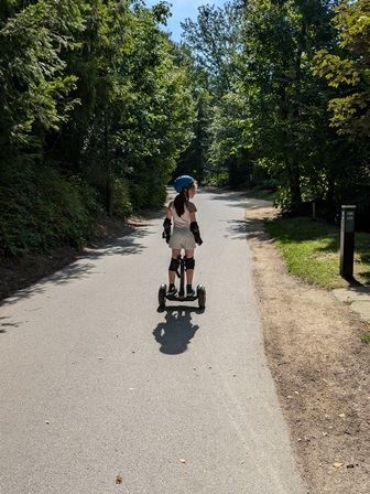 Segway at Center Parcs Erperheide in Belgium