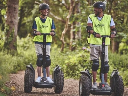 Segway at Haven Hafan y Mor Holiday Park 