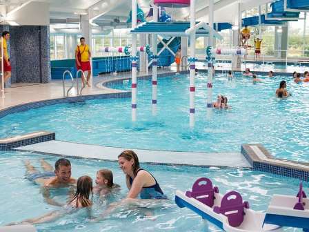 Swimming pool at Haven Seton Sands