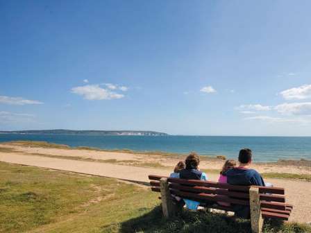 Beach near Shorefield Country Park