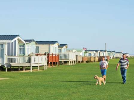 Caravans at Skirlington Leisure Park