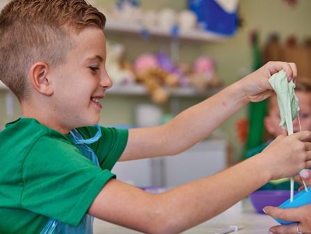 Easter slime creation