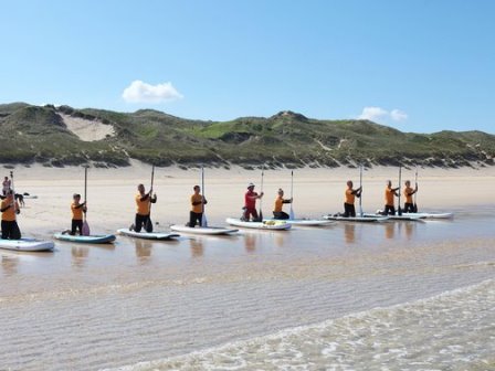 Surf school at St Ives Bay Holiday Park